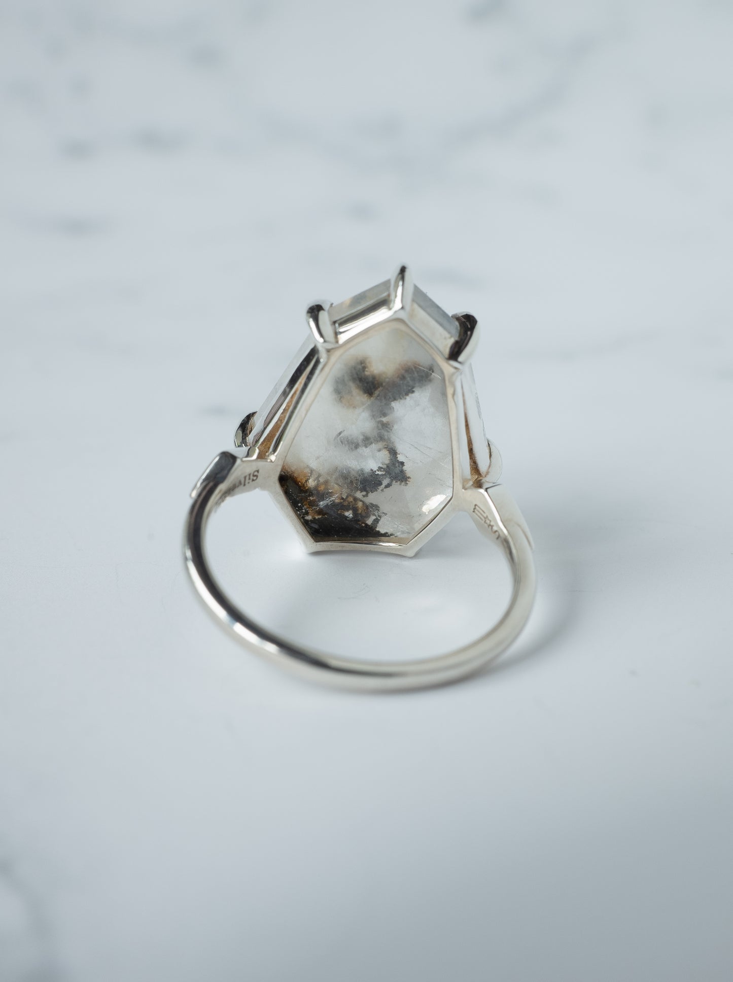 Dendritic Quartz Ring / cut by CANNA