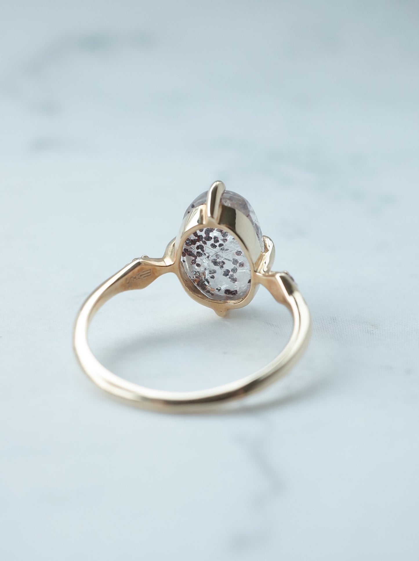 Hematite in Quartz Ring - 3