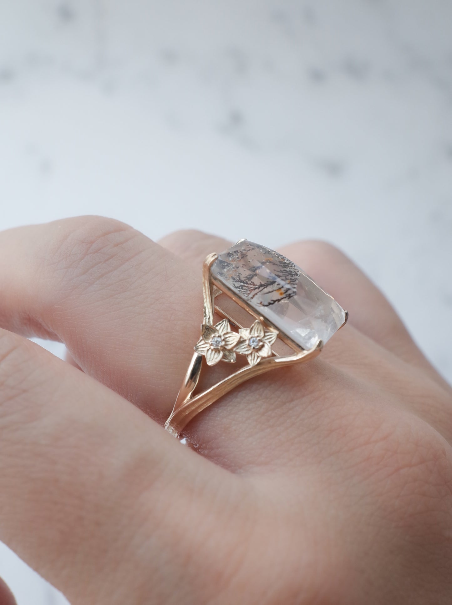 Dendritic Quartz / cut by CANNA - d4