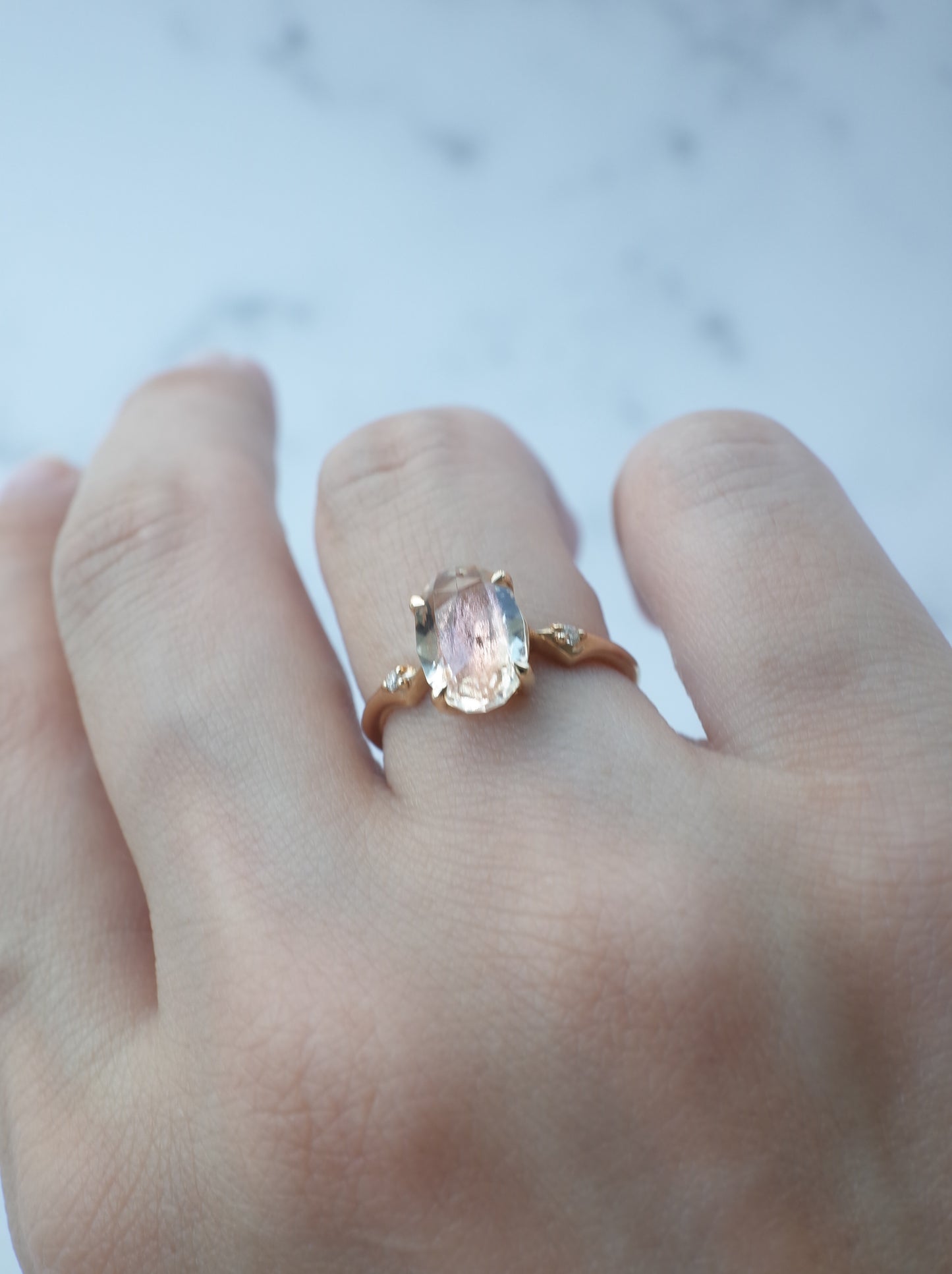 Oregon Sunstone Ring - 1