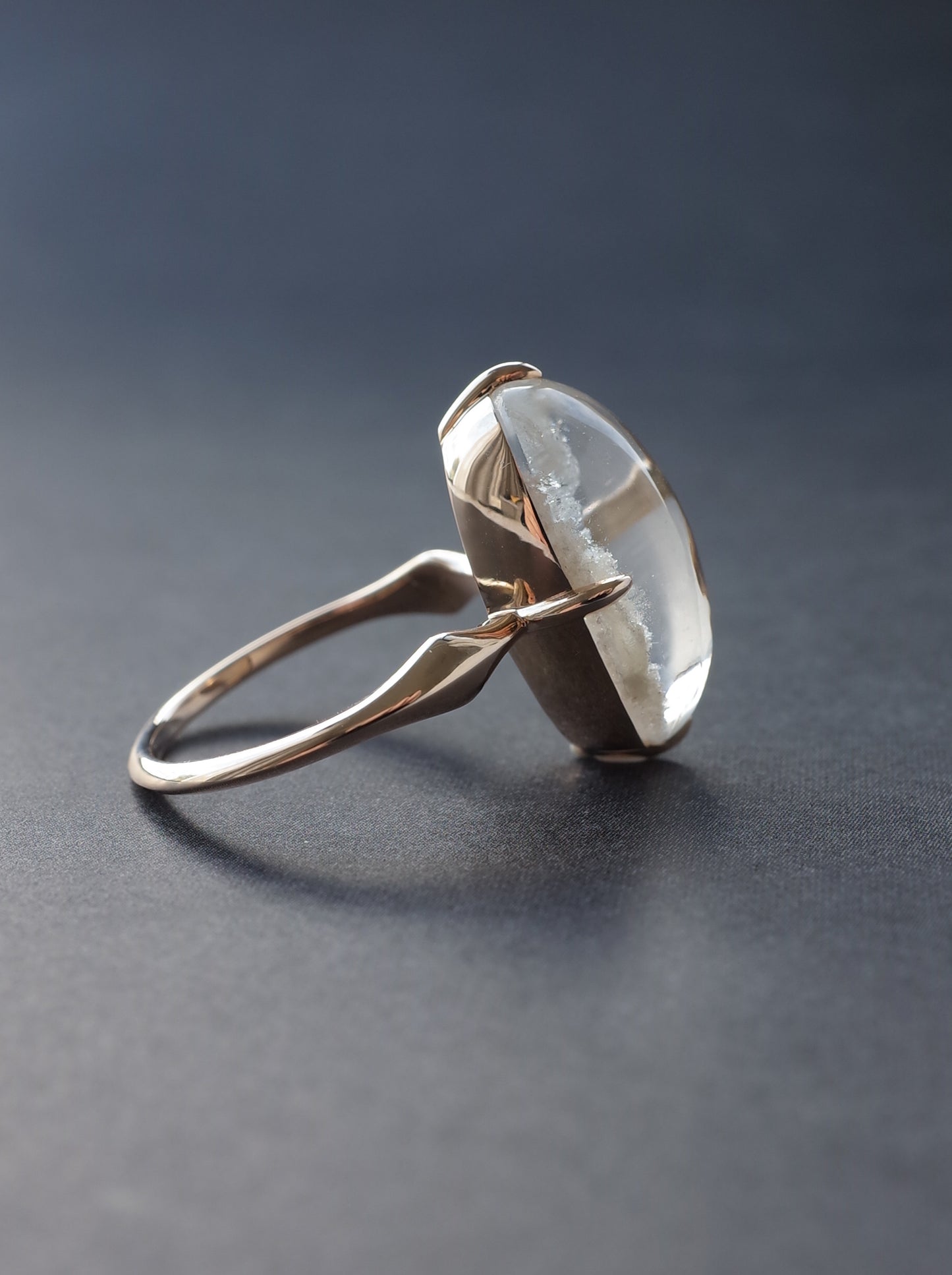 White Garden Quartz Ring - 6