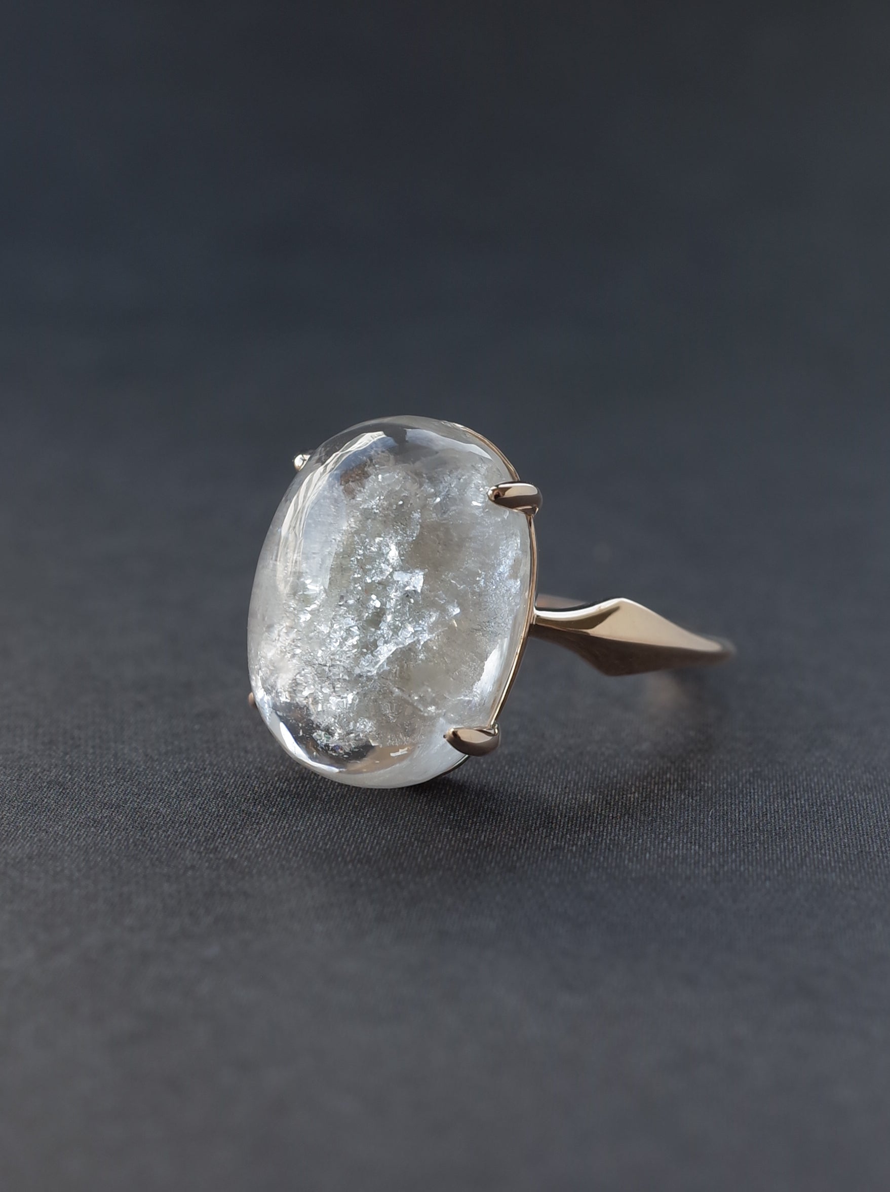 White Garden Quartz Ring - 7 – MOEMI SUGIMURA