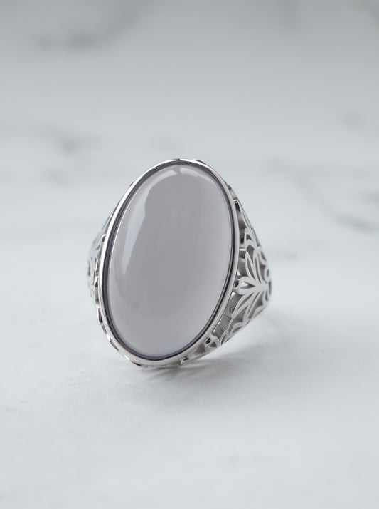 AGAPANTHUS Blue Calcedony Ring