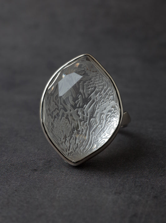 Rock Crystal Ring - 2 / cut by CANNA
