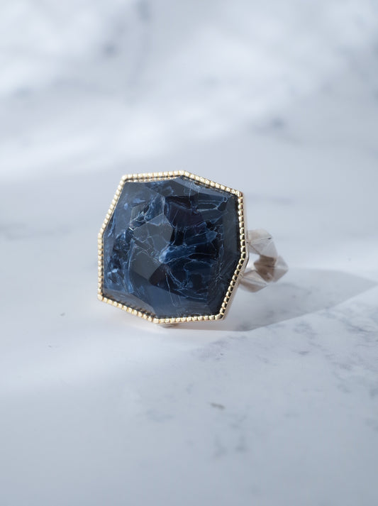 Pietersite CRYSTALLIZE Ring - 2 / cut by CANNA