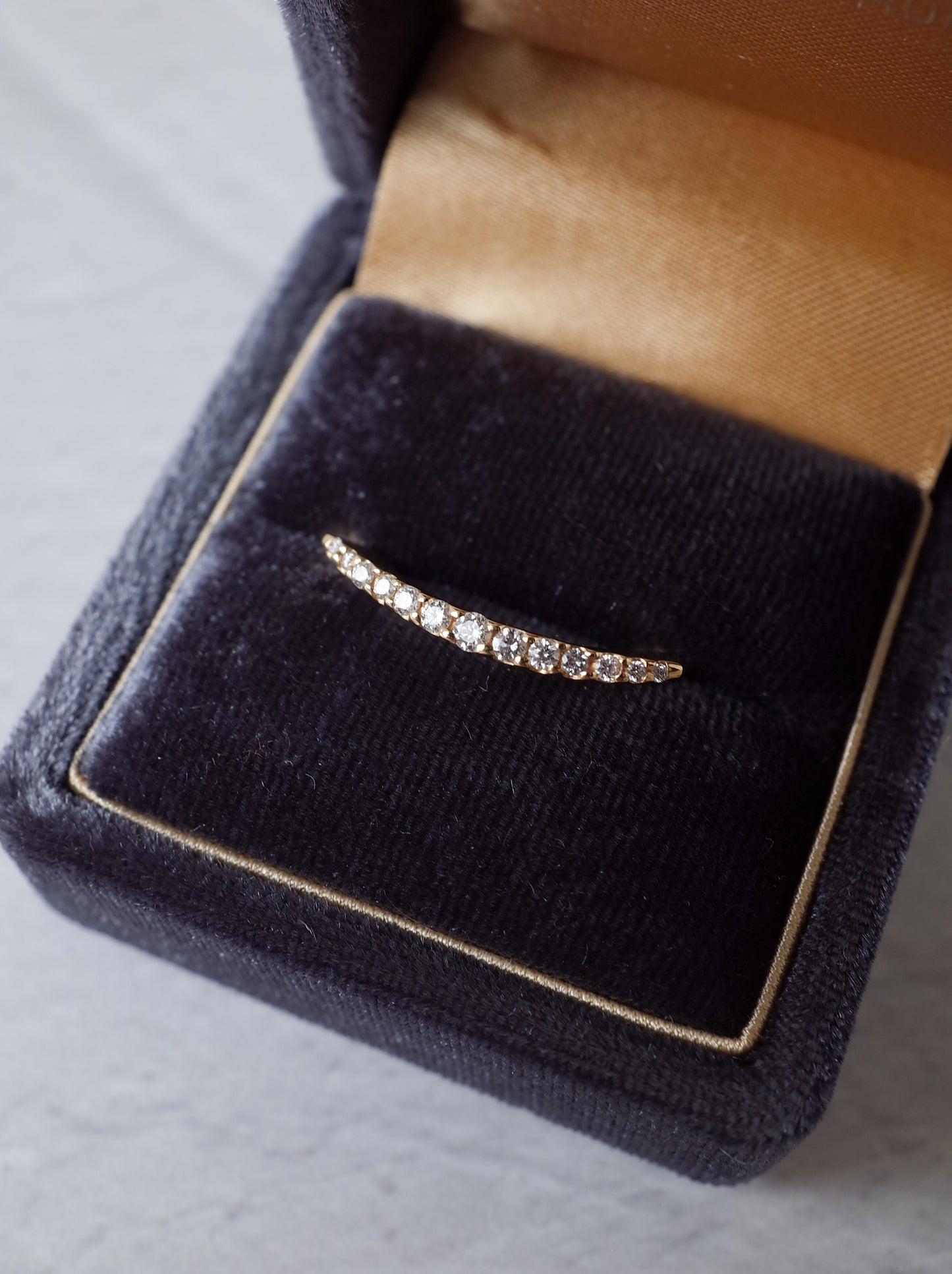 Lunarc Stacking Ring K18YG