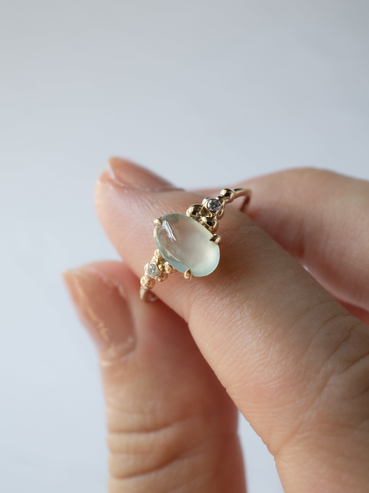 Jadeite Bubble Ring - 2