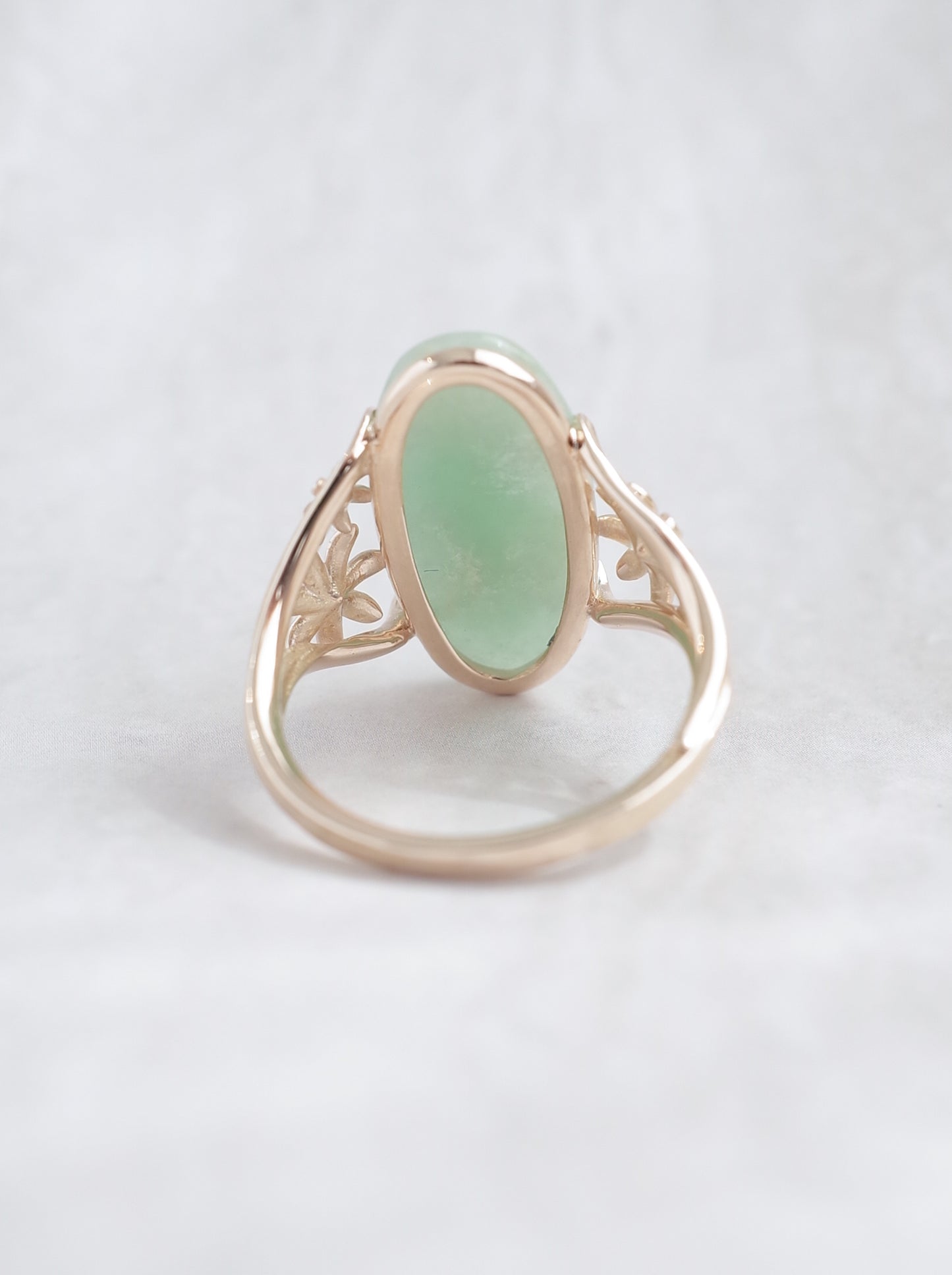 ITOIGAWA Jadeite Tiare Ring / Green