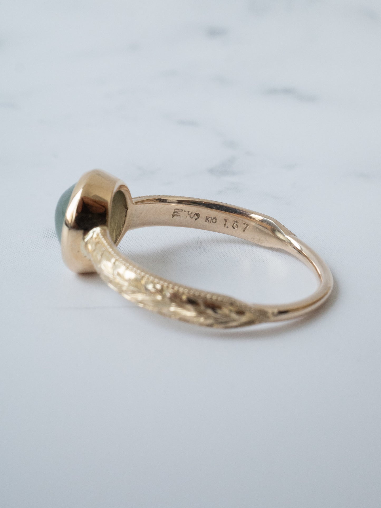 Jadeite Hawaiian Ring - 2