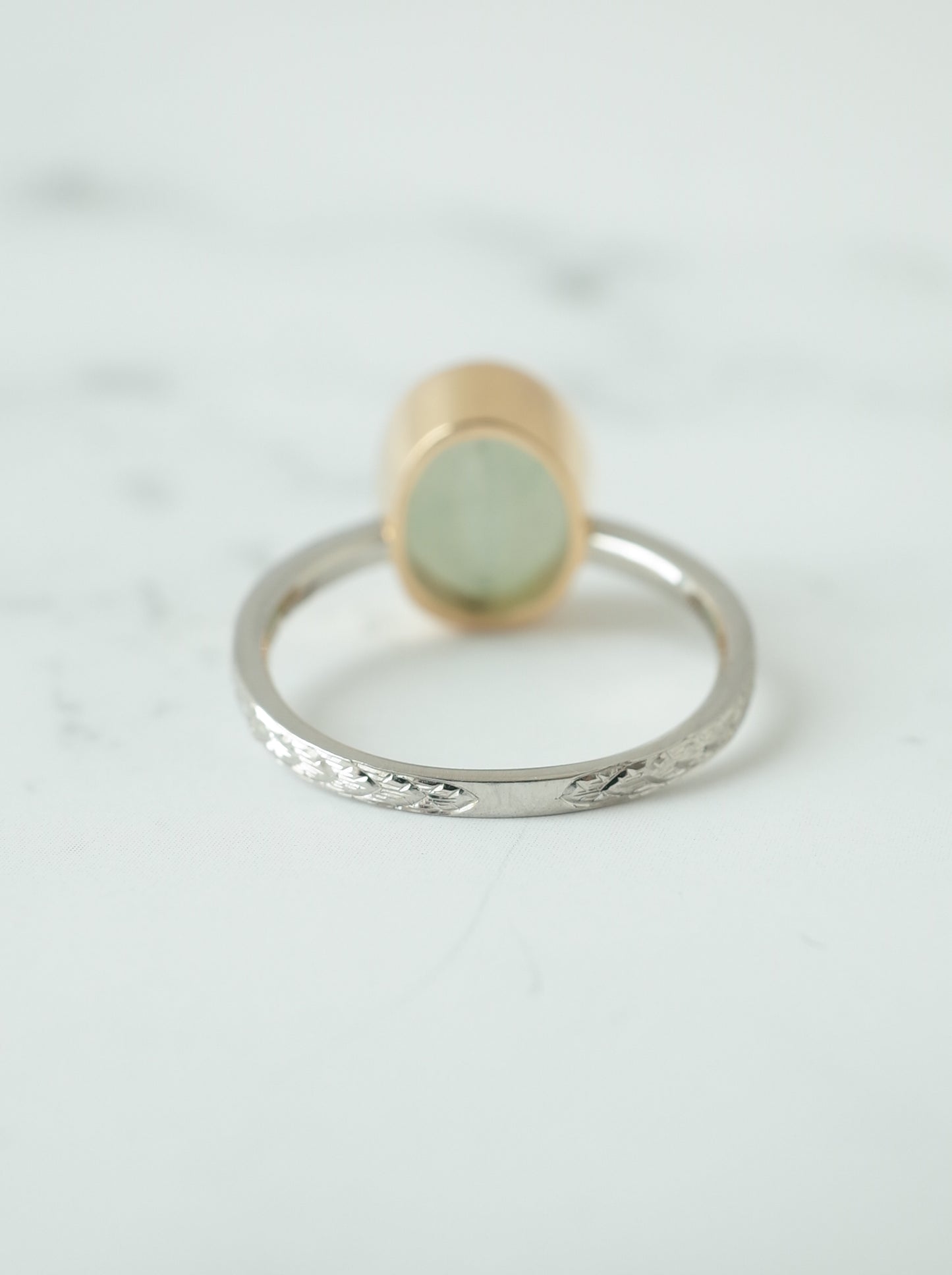 ITOIGAWA Jadeite Hawaiian Ring / Green-4