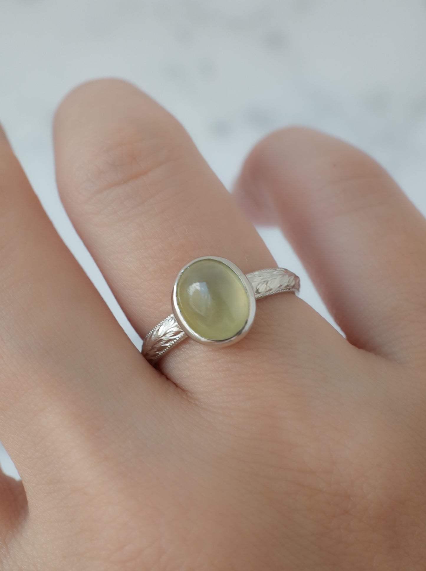 Jadeite Hawaiian Ring - 6