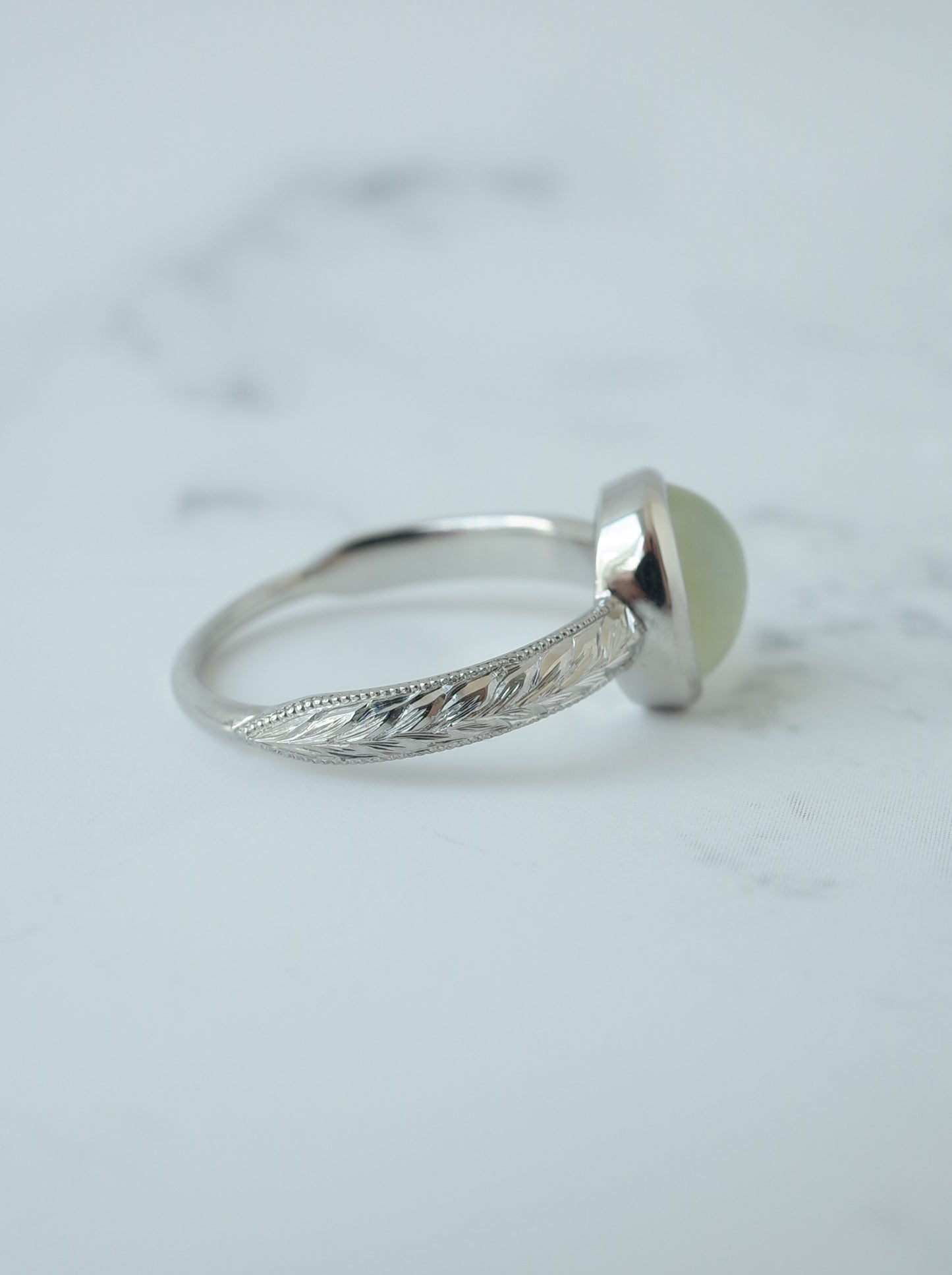 Jadeite Hawaiian Ring - 6