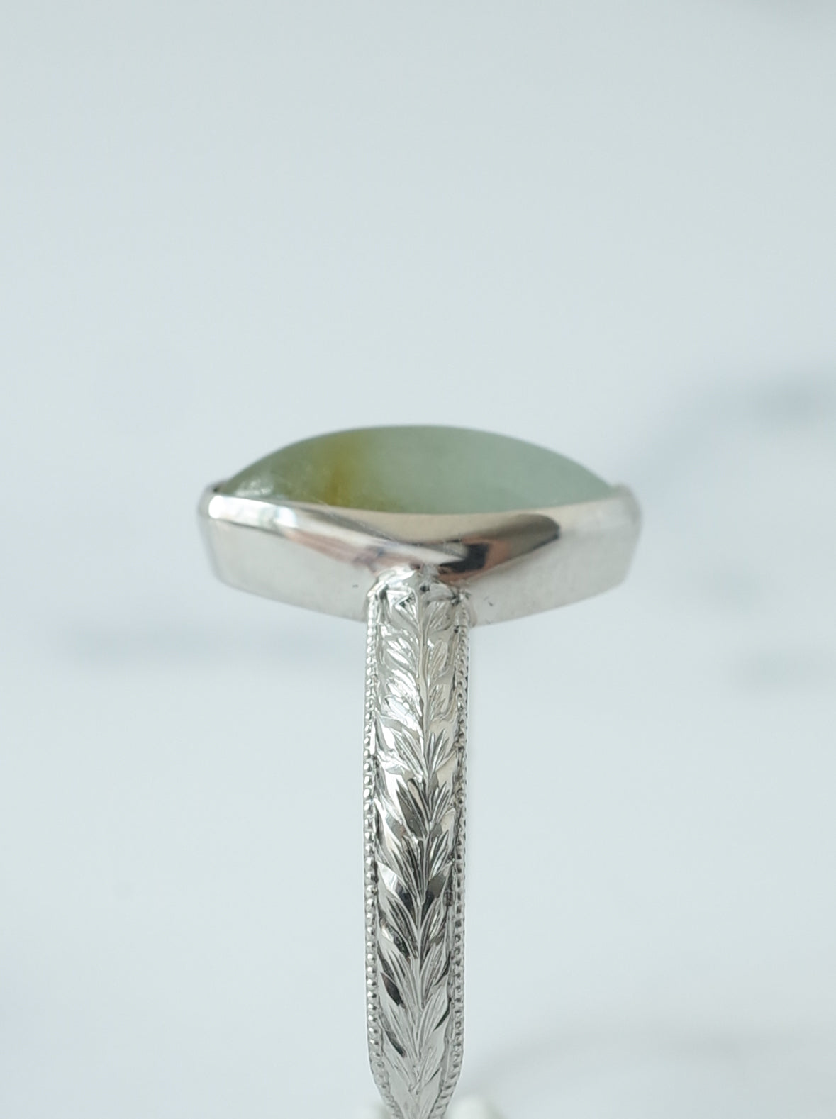 Jadeite Hawaiian Ring - 7