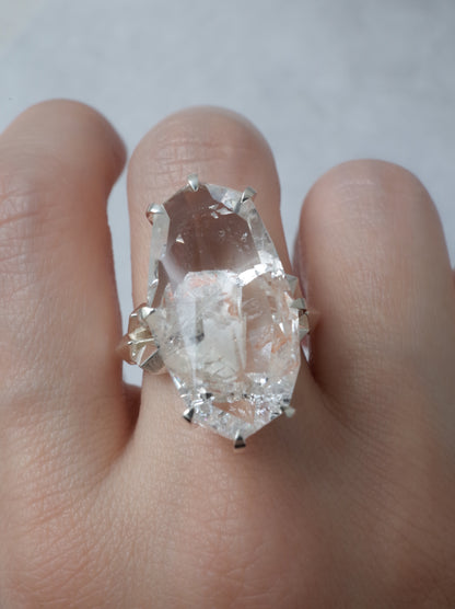 Quartz in Quartz CRYSTALLIZE Ring - 1 / cut by CANNA