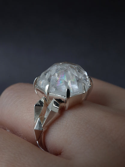 Quartz in Quartz CRYSTALLIZE Ring - 2 / cut by CANNA