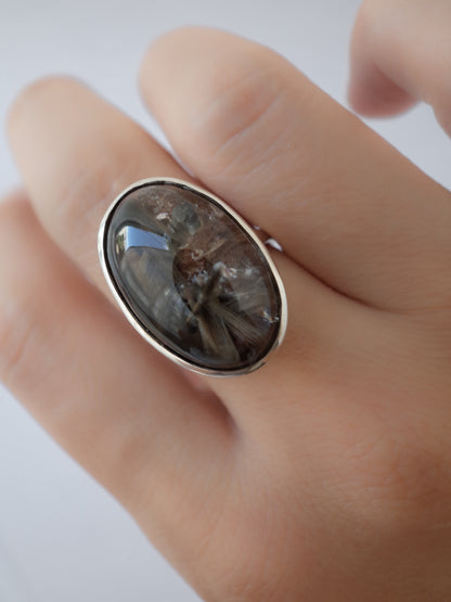 Garden Rutilated Quartz Ring - 6