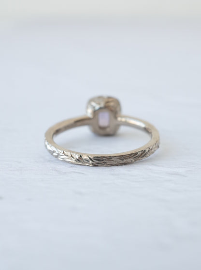Purple Spinel Hawaiian Ring