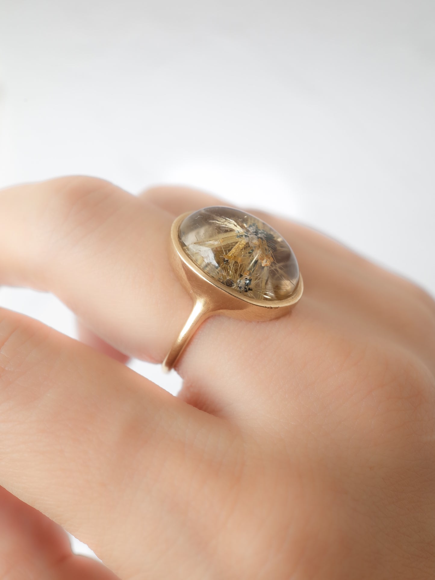 Rutilated Quartz Ring - 3