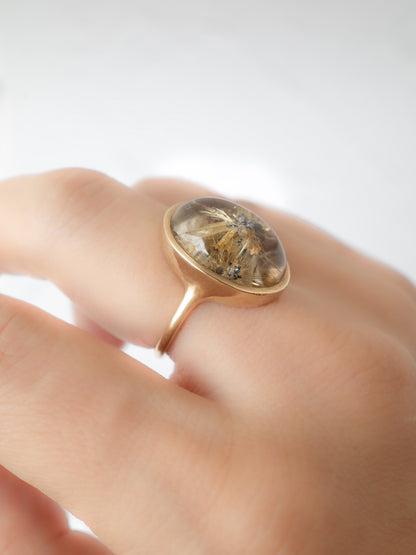 Rutilated Quartz Ring - 3