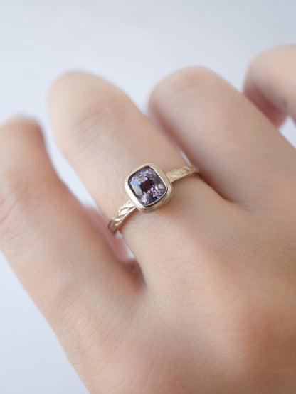 Purple Spinel Hawaiian Ring