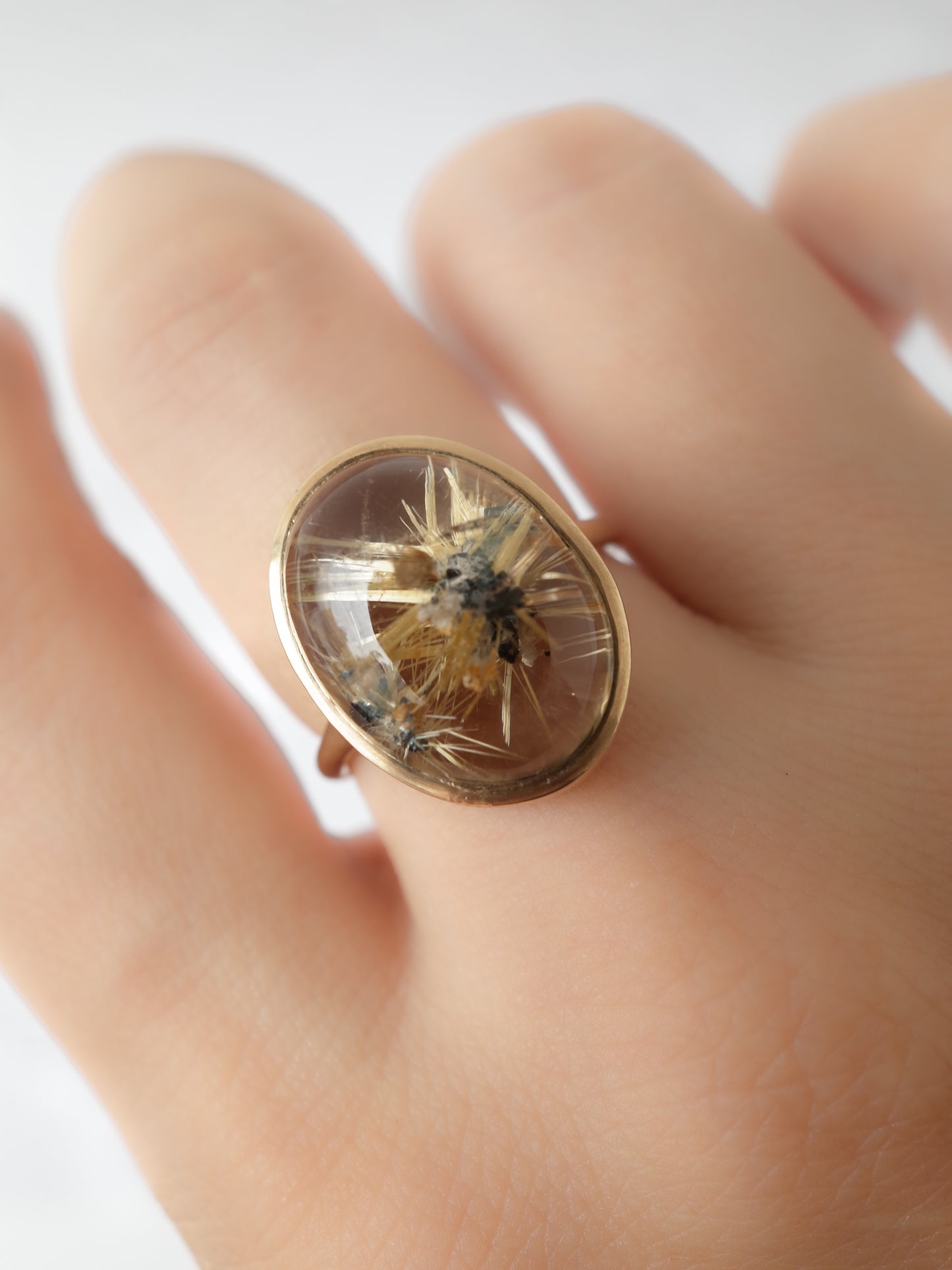 Rutilated Quartz Ring - 3