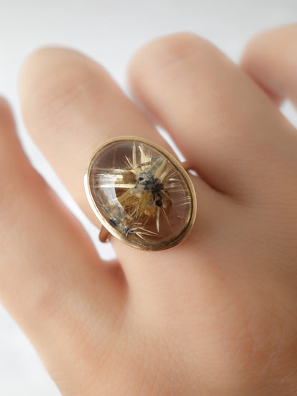Rutilated Quartz Ring - 3