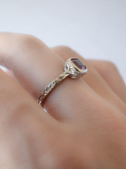 Red Spinel Hawaiian Ring