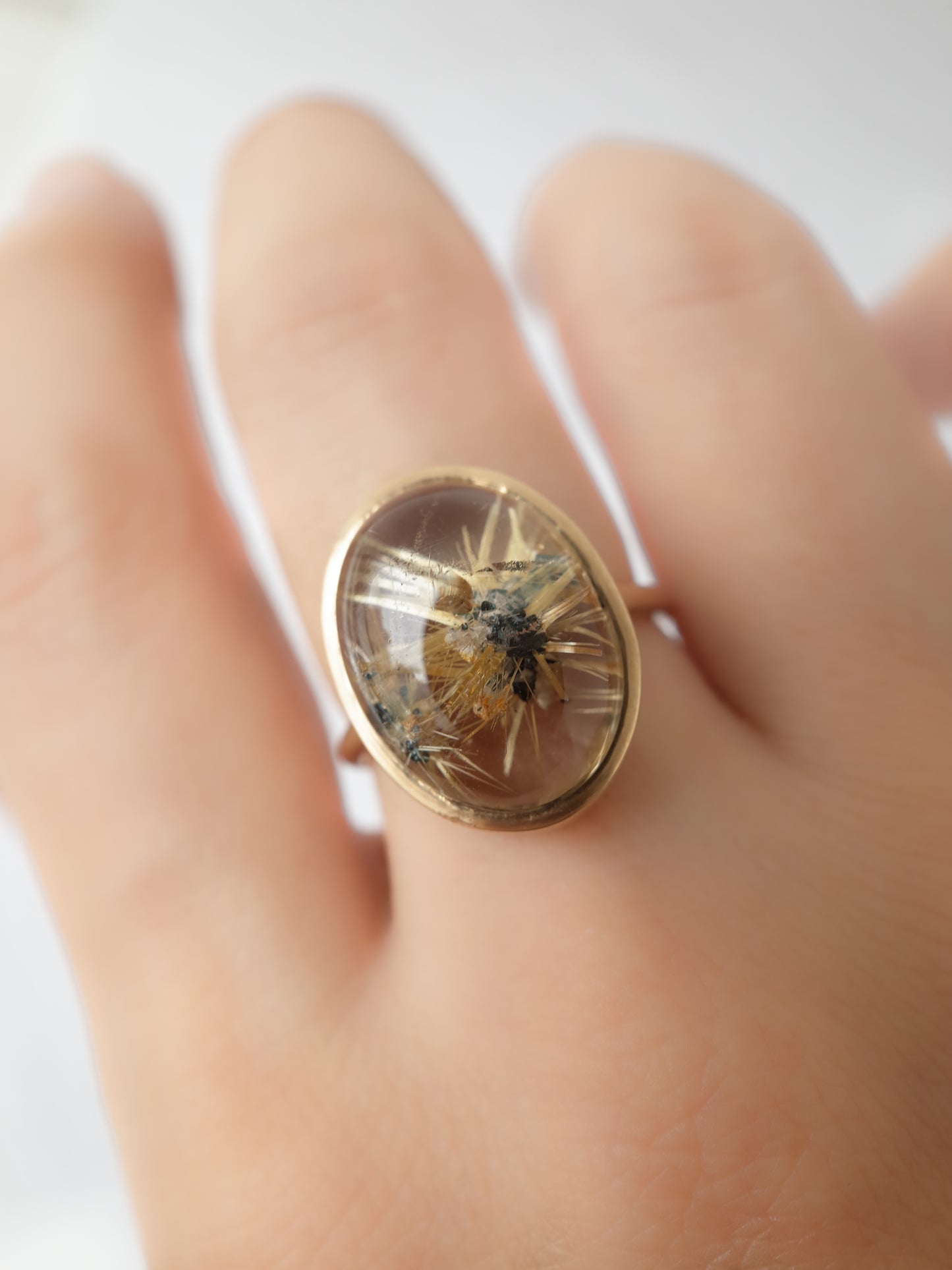 Rutilated Quartz Ring - 3
