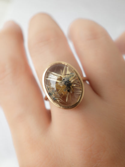 Rutilated Quartz Ring - 3