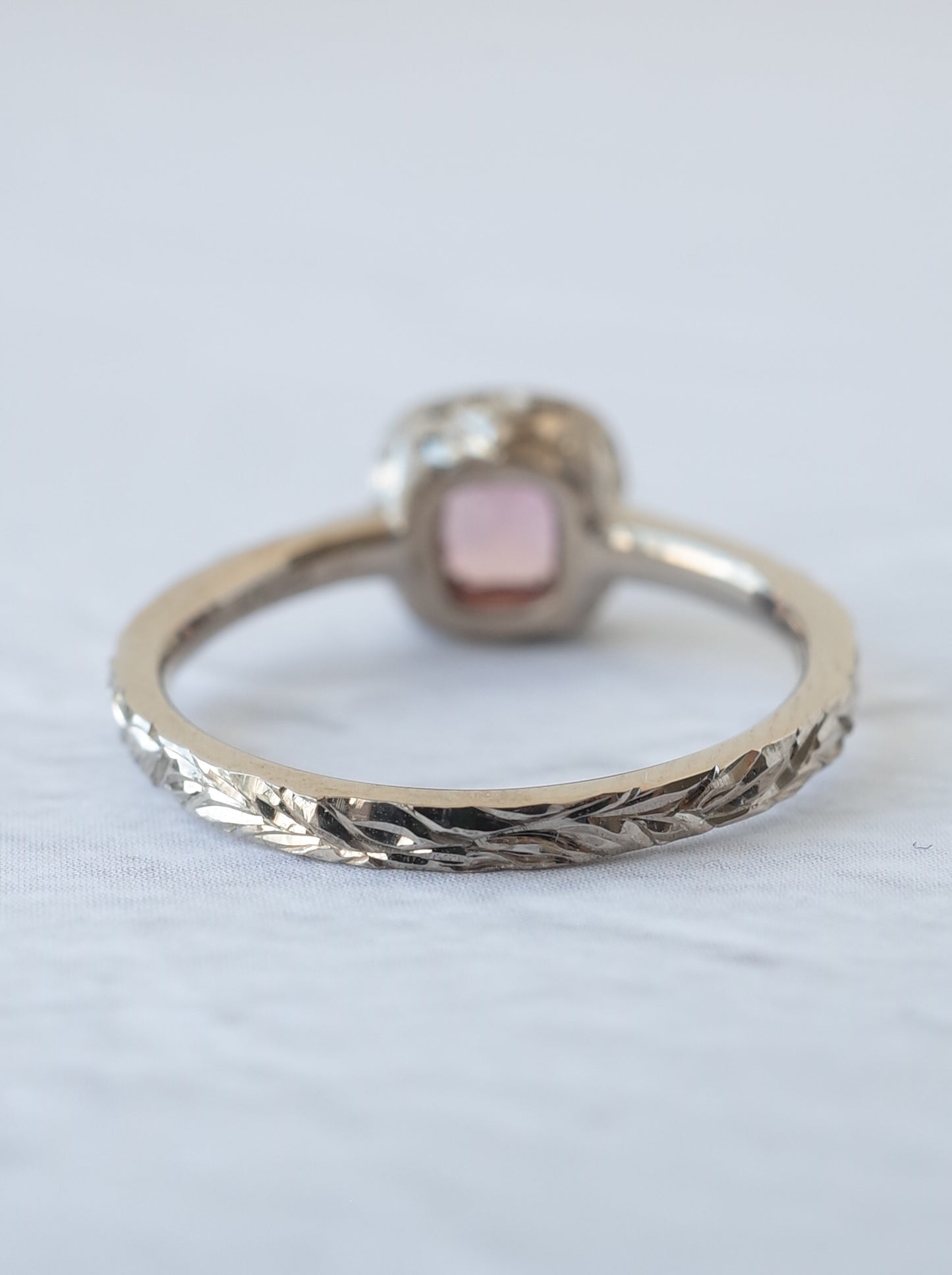 Red Spinel Hawaiian Ring