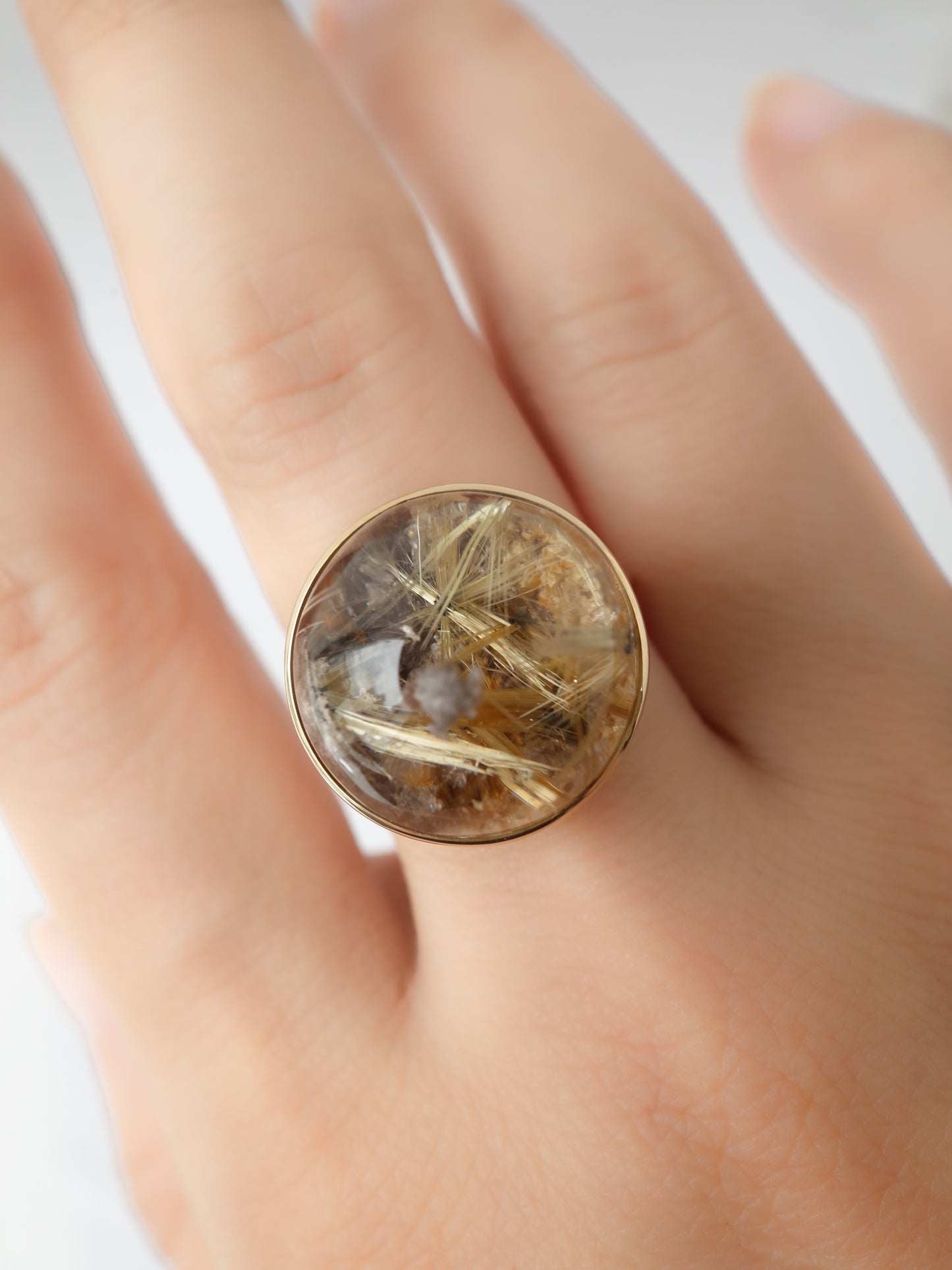 Garden Rutilated Quartz Ring - 1