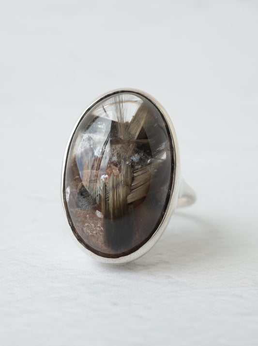 Garden Rutilated Quartz Ring - 6