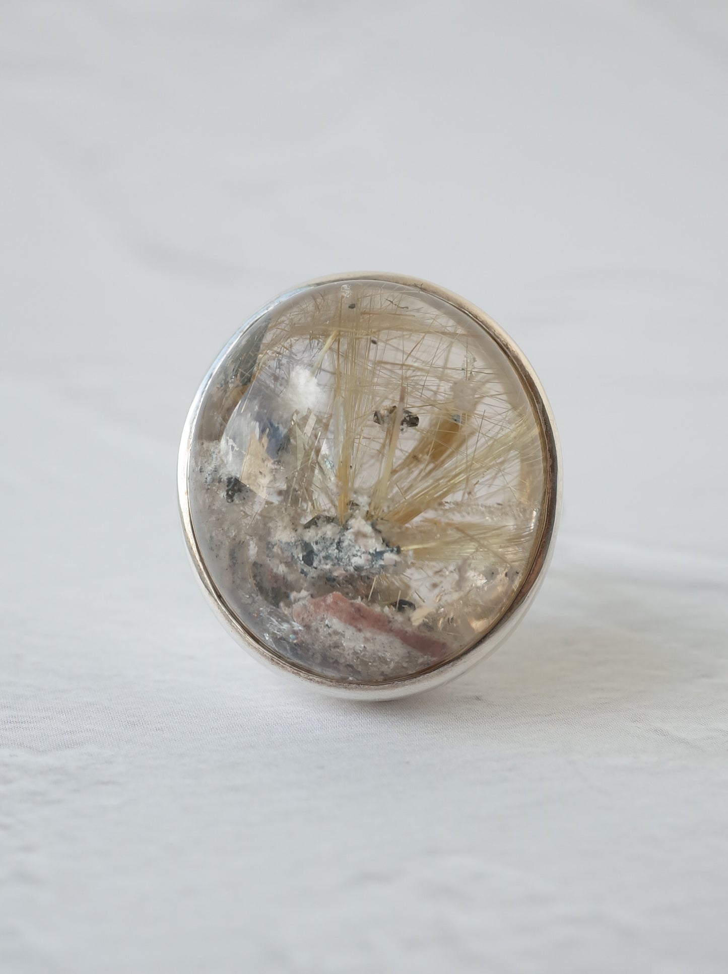 Garden Rutilated Quartz Ring - 4