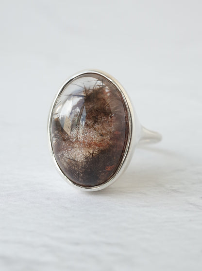 Garden Rutilated Quartz Ring - 5