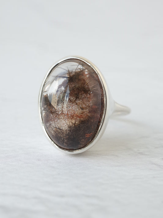 Garden Rutilated Quartz Ring - 5