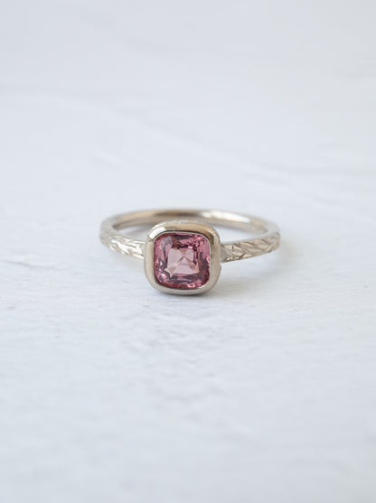 Red Spinel Hawaiian Ring