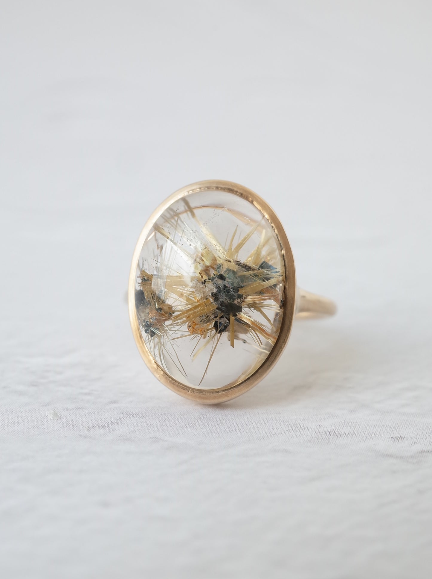 Rutilated Quartz Ring - 3
