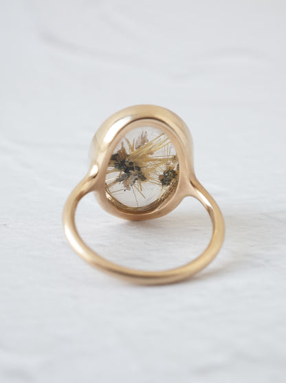 Rutilated Quartz Ring - 3