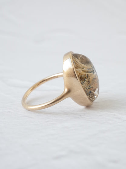 Rutilated Quartz Ring - 3