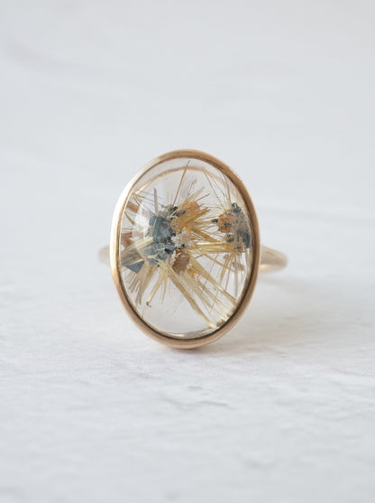 Rutilated Quartz Ring - 3