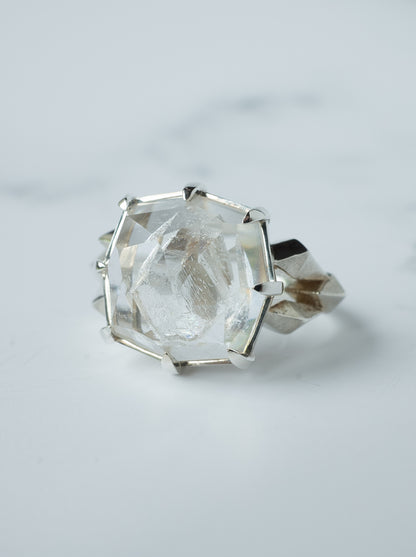 Quartz in Quartz CRYSTALLIZE Ring - 2 / cut by CANNA