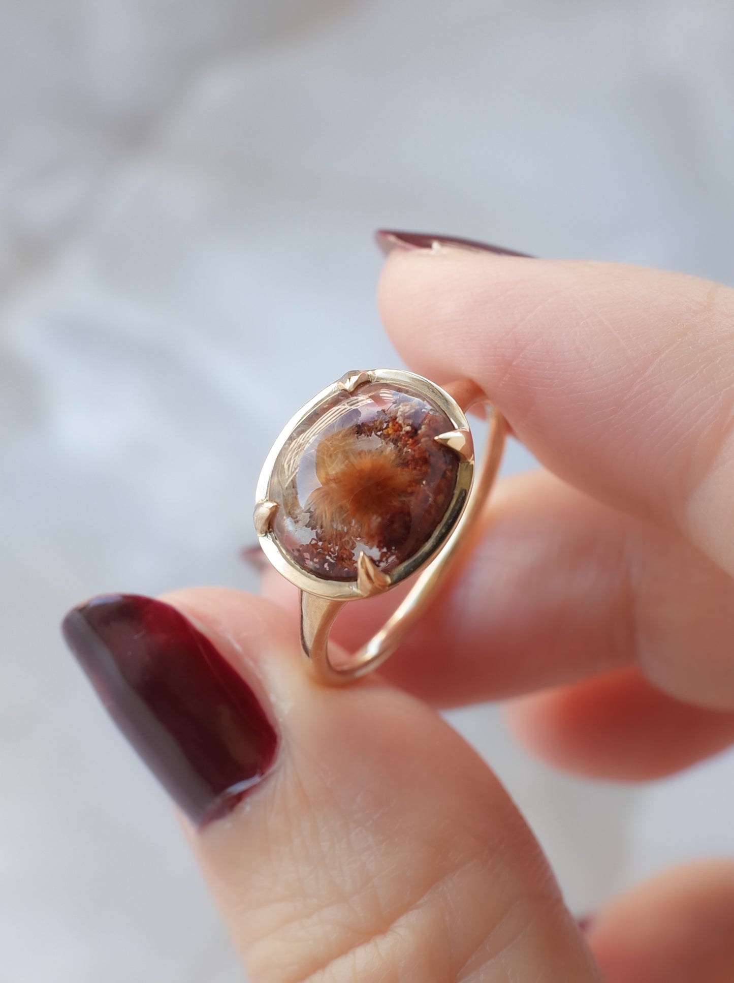 Garden Rutilated Quartz Ring - 1