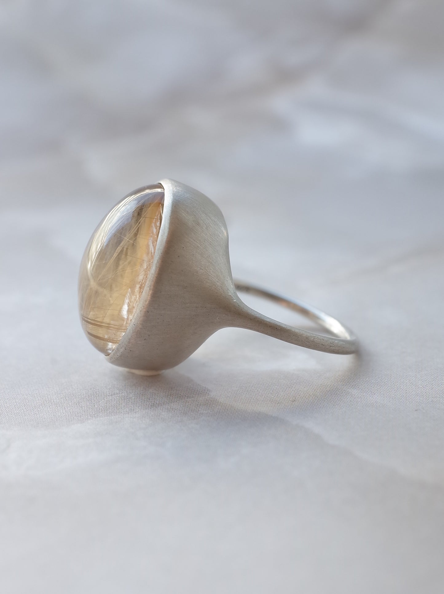 Maica in Rutilated Quartz Ring