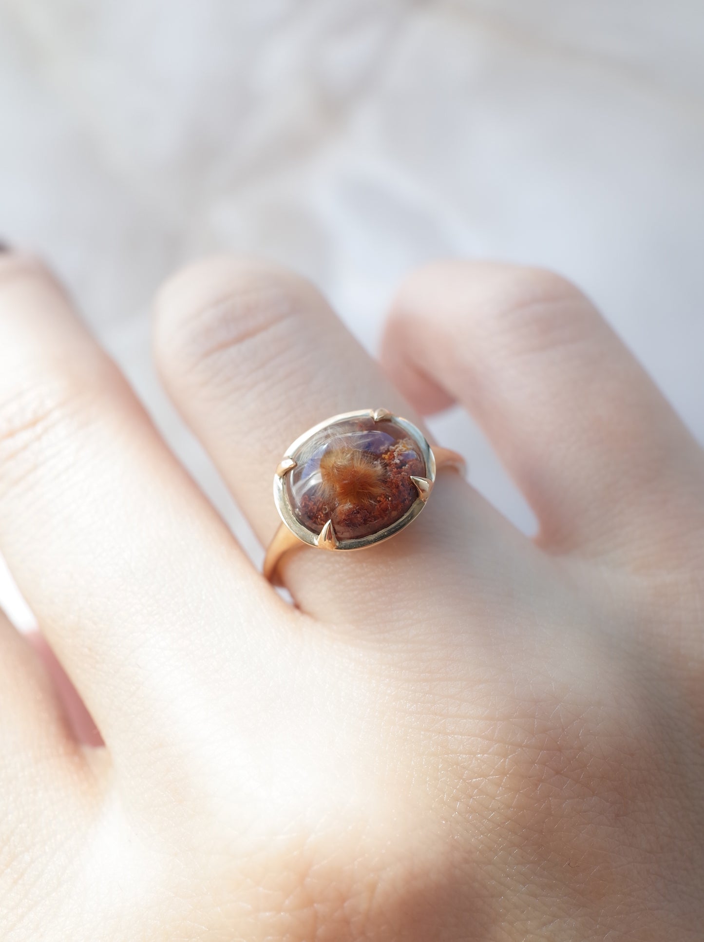 Garden Rutilated Quartz Ring - 1