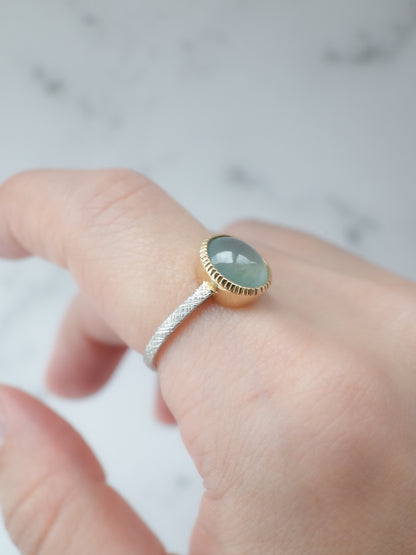 Burmese Jadeite Ring - 2