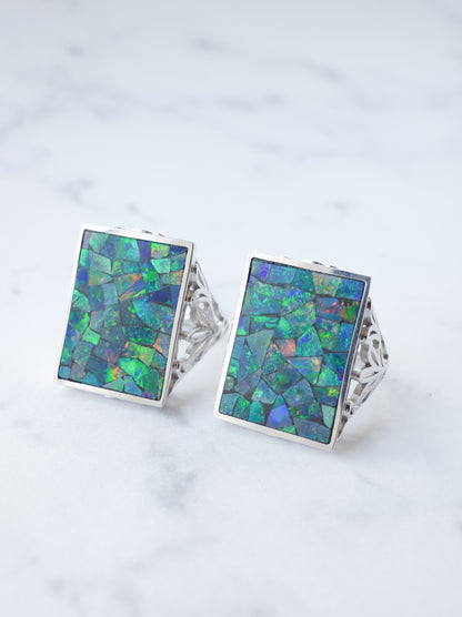 AGAPANTHUS Mosaic Opal Ring
