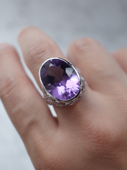 AGAPANTHUS Amethyst Ring