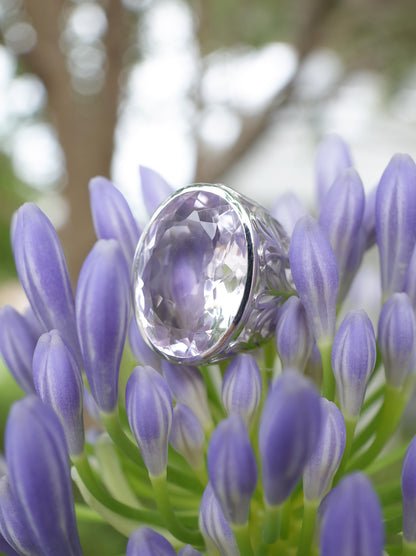 AGAPANTHUS Light Amethyst Ring