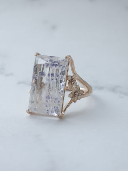 Fluorite in Quartz / cut by CANNA - d1