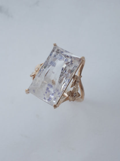 Fluorite in Quartz / cut by CANNA - d1